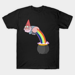 Rainbow Pooping Gnome T-Shirt